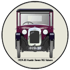 Austin Seven RG Saloon 1929-30 Coaster 6